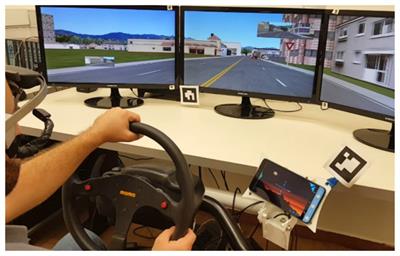 Improving Drivers’ Hazard Perception and Performance Using a Less Visually-Demanding Interface